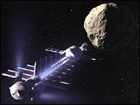 Imagem do 'trator' espacial proposto pela Nasa