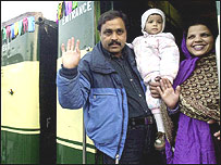 समझौता एक्सप्रेस पर पाकिस्तानी यात्री