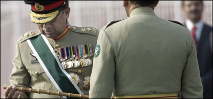    جنرل مشرف، جنرل کیانی