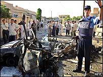 Musul'da saldırı ardından olay yeri (arşiv)