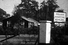 The Main gate at Penley