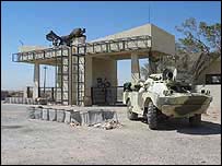 Український броньовик на патрулюванні в Іраку