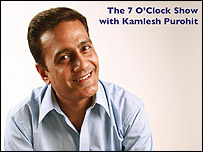 Presenter Kamlesh Purohit