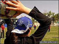 دختران فوتبالیست افغان