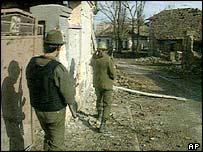 Vukovar'daki askerler