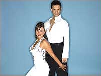 Jill Halfpenny and partner
