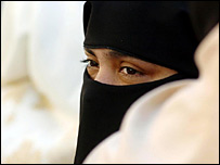 نقاب پوش عورت