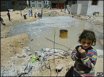 کودک فلسطینی در رفح