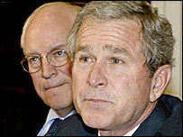 جورج بوش و ديک چنی