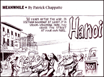 Tại đây quí vị sang đường theo kiểu mệnh hệ chi thì tự chịu