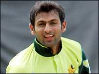 پاکستان کرکٹ ٹیم کے کپتان شعیب ملک