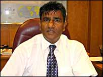 سری لنکا  کے کرکٹ سیکرٹری کنگادرن متھیوانن  