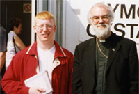 Adrian Morgan â Archesgob Caergaent Dr Rowan Williams