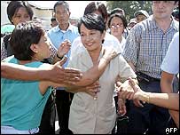 फिलीपींस की राष्ट्रपति ग्लोरिया अरोयो