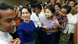 Daw Aung San Suu Kyi in Wethmay