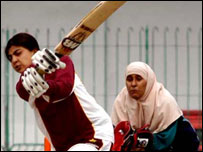 پاکستانی خاتون کرکٹر