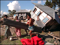 बांग्लादेश में आए चक्रवात से हुआ नुकसान (फ़ाइल फ़ोटो) 