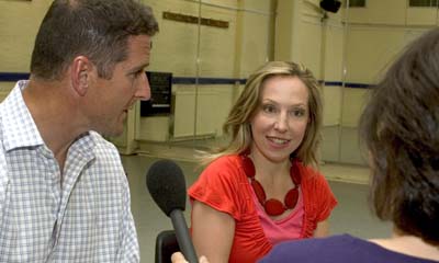 Lowri and Iolo speak to Radio Wales