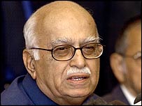 مسٹر اڈوانی پر ہندوؤں کو بڑھکانے کا الزام لگایا جاتا ہے