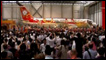 Cerimônia de apresentação do primeiro avião feito no China