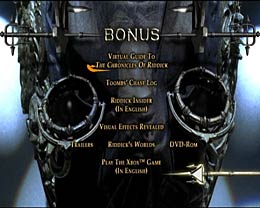 The Chronicles Of Riddick DVD