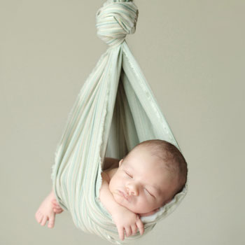 Foto do livro "Sleeping Beauties: Newborns in Dreamland