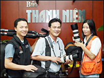 Đoàn phóng viên Thanh Niên