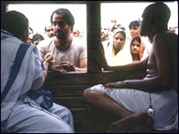 फ़िल्म 'गांधी माई फ़ादर' का दृश्य