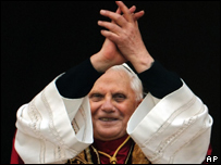 O papa Bento 16
