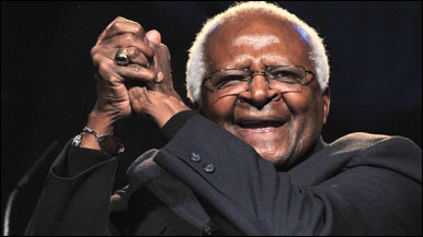 Archbishop Desmond Tutu in London 8th Feb 2010