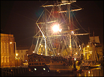 The Grand Turk in Great Yarmouth