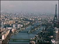 Paris'ten bir görünüm 