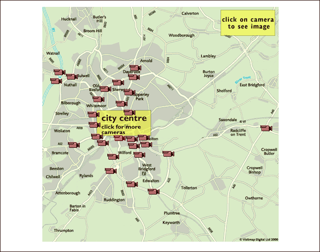 County Jamcams Map