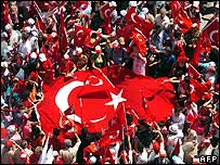 Samsun'daki gösteri