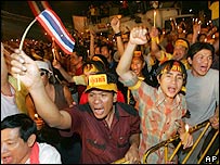 Biểu tình chống ông Thaksin hôm 11/2 tại Bangkok