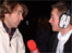 Alex interviews Jonathan Ross during his Blast placement 