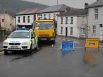 Road closure at St Blazey Gate