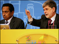 कमलनाथ और पीटर मंडेलसन