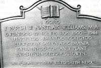 Cofeb  Nantlais yn Rhydaman