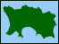 Outline map of Jersey