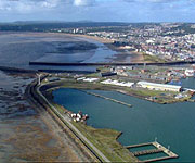 Aerial picture of Swansea  