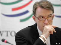 Peter Mandelson, comissário de Comércio da União Européia