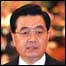 O presidente Hu Jintao
