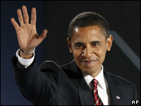 Tổng thống đắc cử Barak Obama