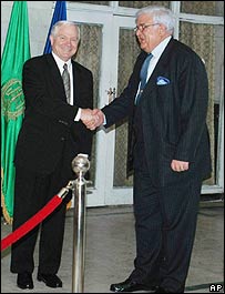 عبدالرحيم وردک و رابرت گيتس