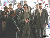 ورود خاتمی به پاريس