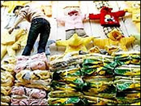 Çin tekstil ürünleri