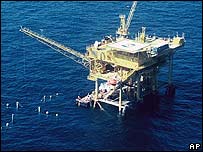 Plataforma de exploração da Oxy