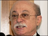 O ministro da Ciência e Tecnologia, Roberto Amaral