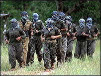 جنگجویان جدایی طلب پ ک ک